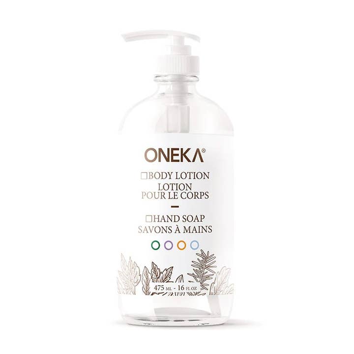 Oneka - Wholesale Hand Soap/Wash - Generic Oneka unfilled glass bottles
