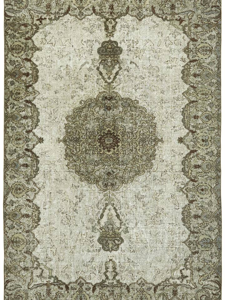 6x9 Grauer Überfärbter Teppich - 42596 für den Großhandel von RUG N CARPET