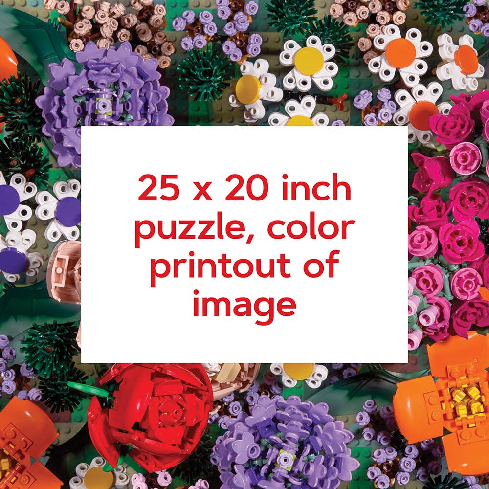 Chronicle Books - Wholesale Puzzle - Adult - LEGO Brick Botanicals 1,000-Piece Puzzle3