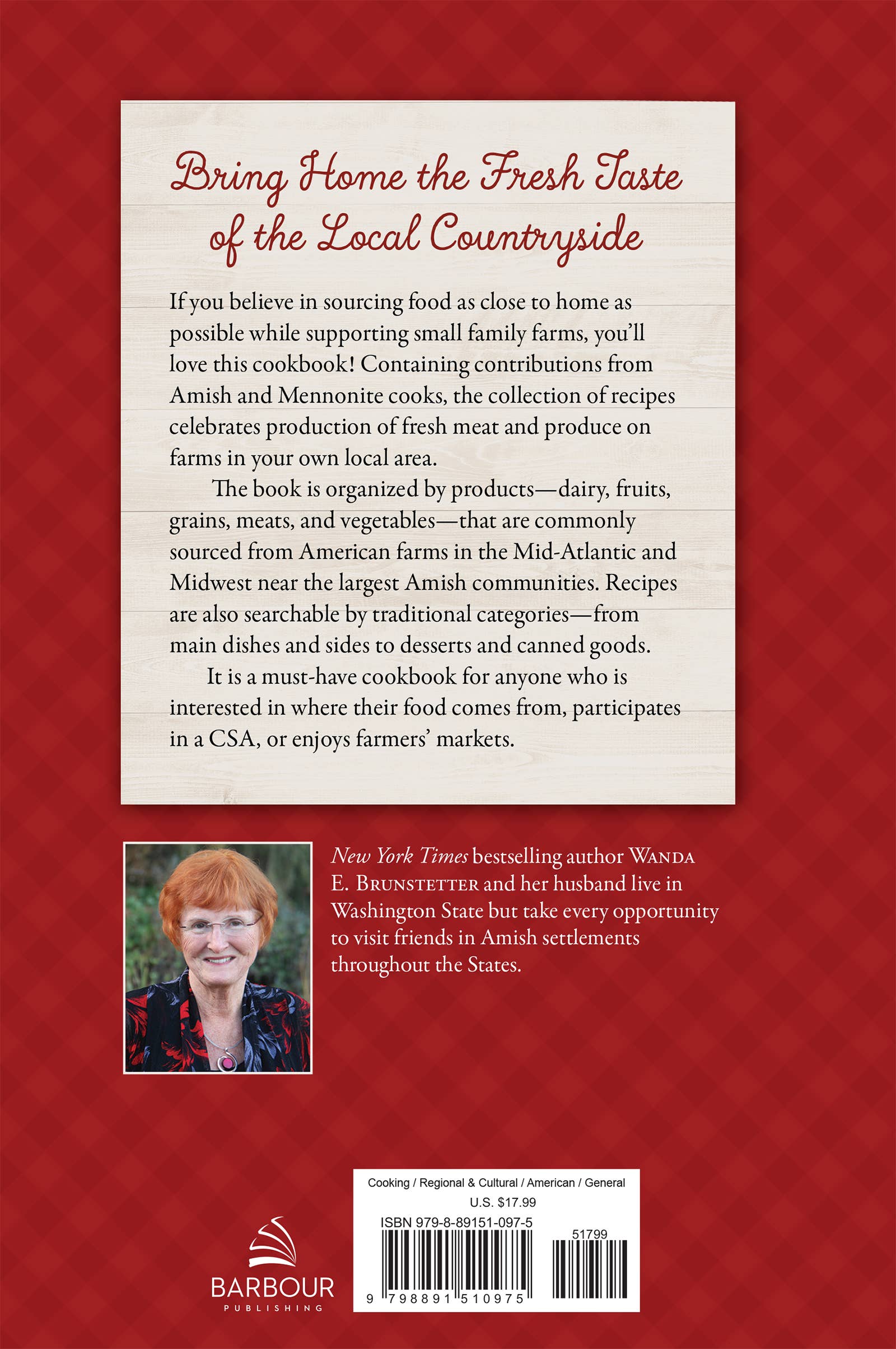 Barbour Publishing, Inc. - Wholesale Cookbooks & Food - Wanda E. Brunstetter's Amish Friends Farm-to-Table Cookbook14