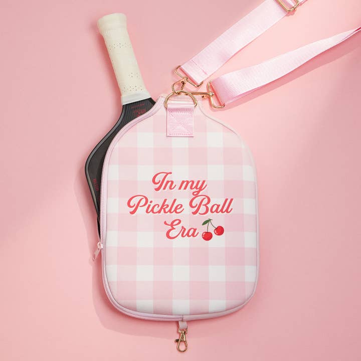 Checker-and-Cherry--Borsa-per-Racchette-da-Pickleball-in-Neoprene per la vendita all'ingrosso da parte di Frem