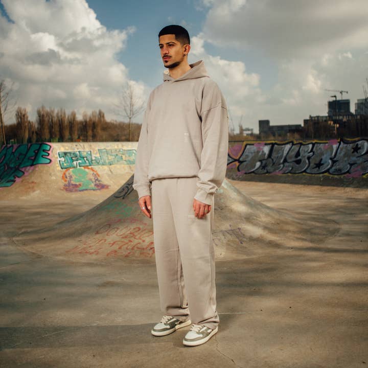 Everyday Straight Leg Sweatpants Stone for wholesale by Storm Active