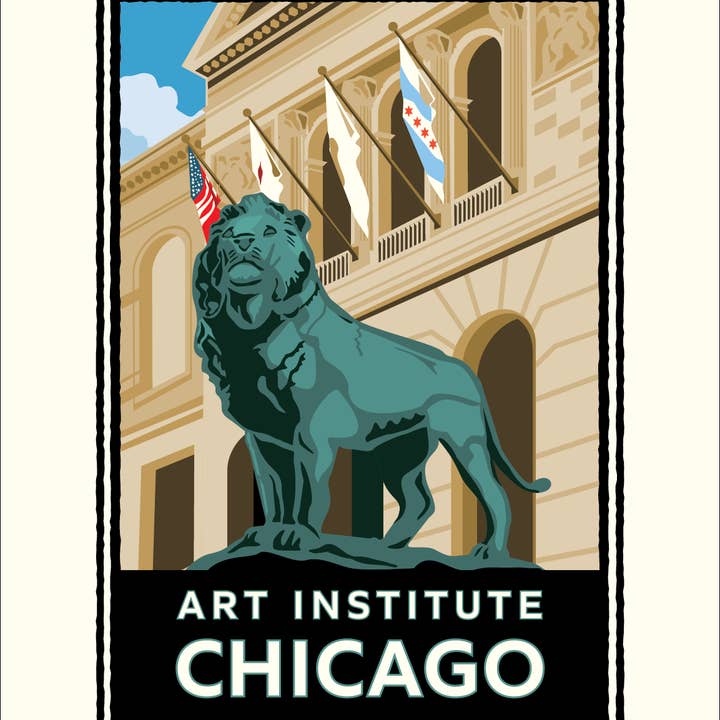 Landmark IL | Stampa d'Arte dell'Istituto d'Arte di Chicago per la vendita all'ingrosso da parte di Legendary Landmark Art Prints