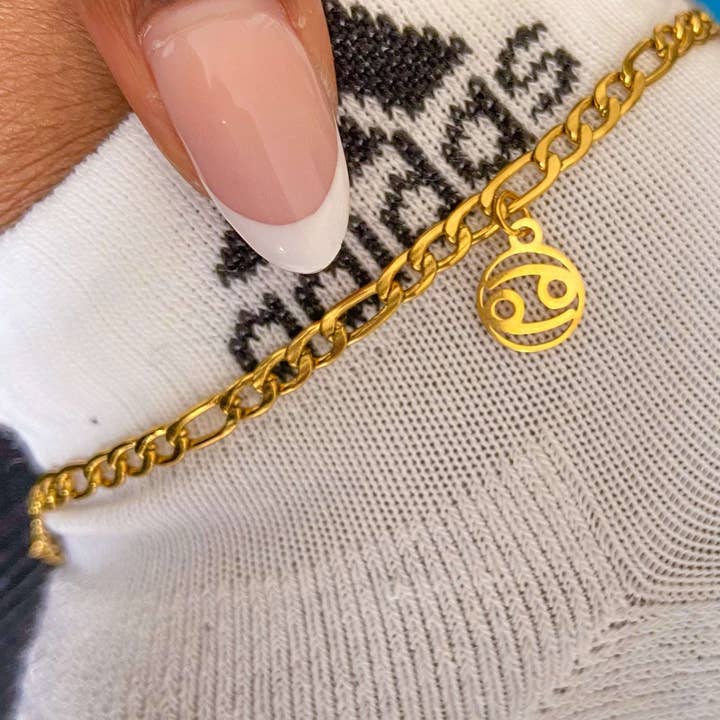 Cavigliera con segno zodiacale per la vendita all'ingrosso da parte di Milli London