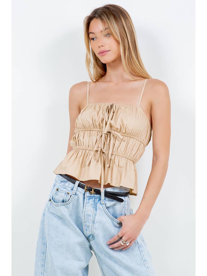 Whiteroom+Cactus - Wholesale Blouse - Women's - POPLIN TANK TOP
