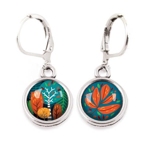 Tree/Leaf Children's Sleepers - Silver for wholesale by Les Minis d'Emilie Fiala