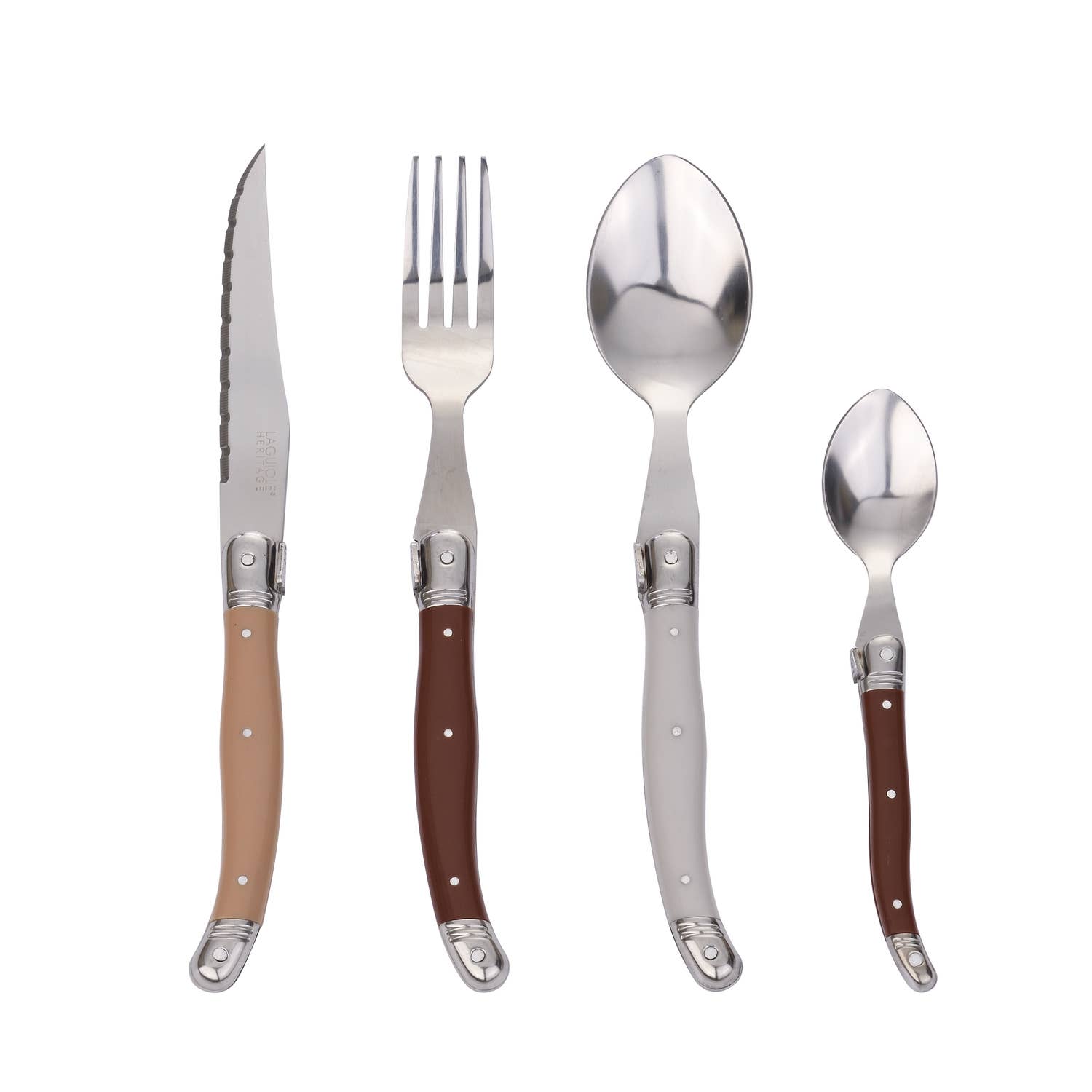 LAGUIOLE HERITAGE - Wholesale Assorted Cutlery Set - 24-piece cutlery set