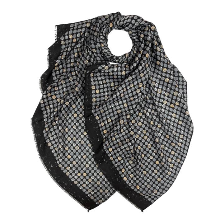 London Scarves - Wholesale Scarf – Women's - Sequins pattern scarf11