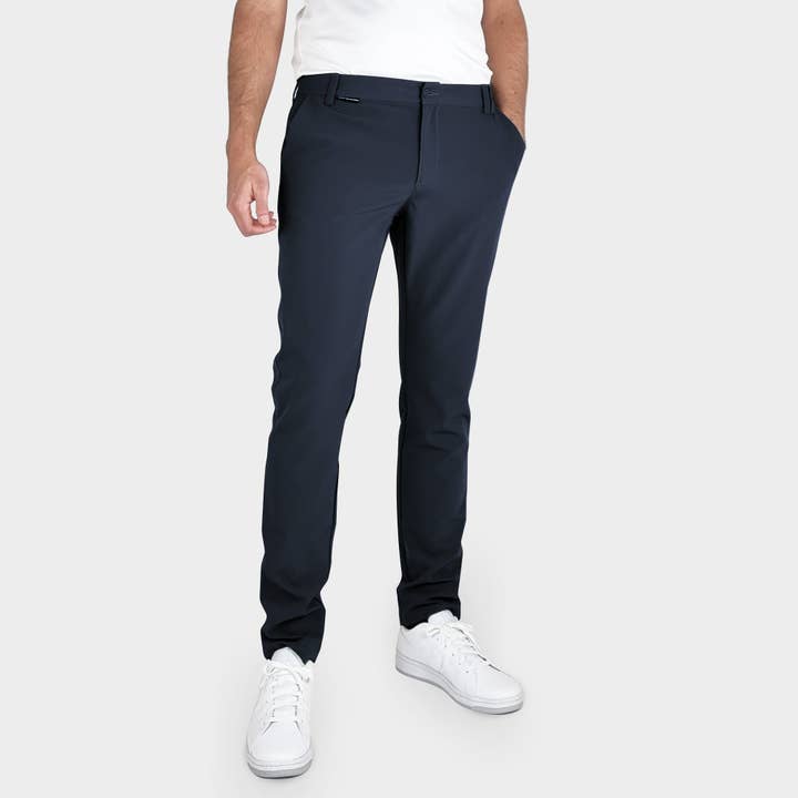 Pantaloni Victor - blu scuro per la vendita all'ingrosso da parte di WHAT BUNKERS