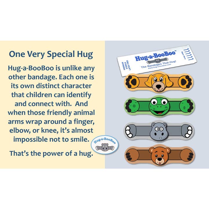 Hug-a-BooBoo - Wholesale Plasters/bandages – Kids & Baby - Hug-a-BooBoo Bandages 100ct Box3