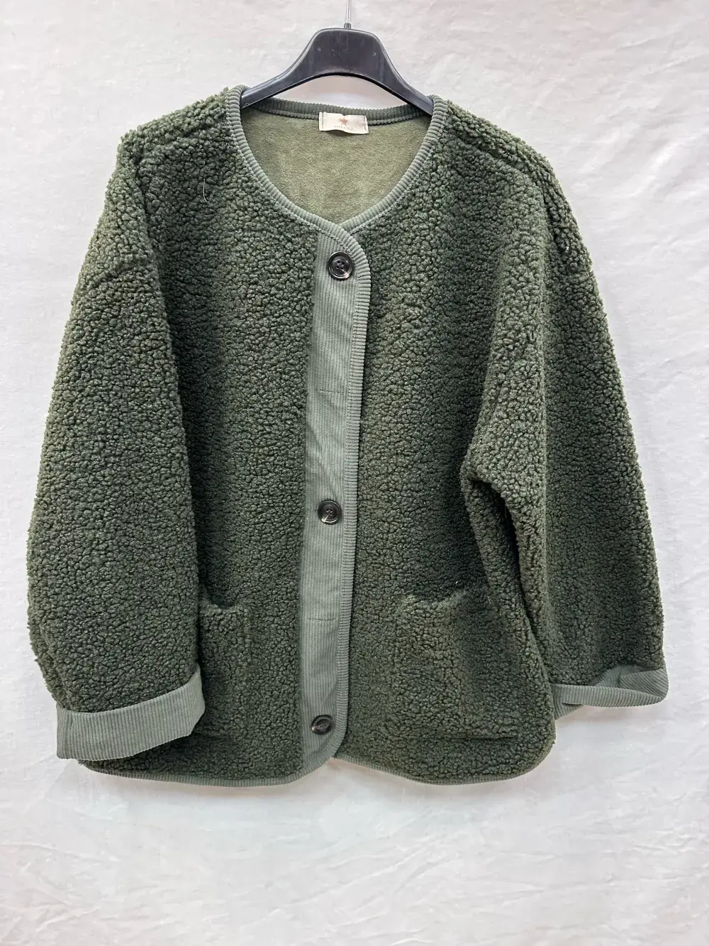 Mimi & Gogo - Venta al por mayor Chaqueta - Mujer - Chaqueta de Piel con Botones @71359_VeBoutMoumoute3