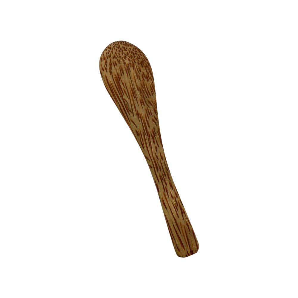 VIE – Colher de cozinha por atacado – Colher de madeira de coco, miniatura 12cm4