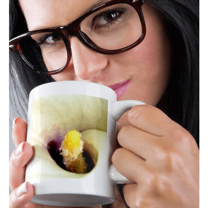 3dRose - Wholesale Coffee Mug - 3dRose, white and yellow calla lily II, Mug9