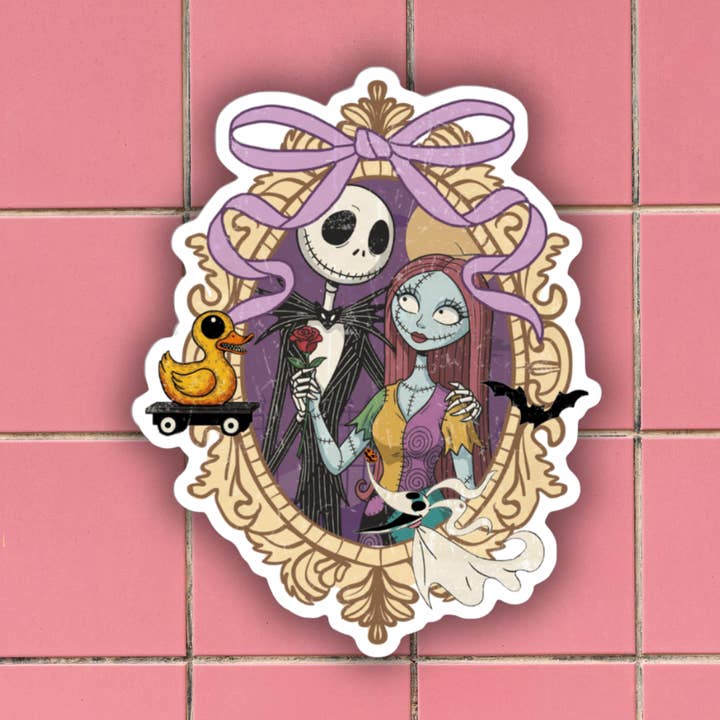 De nachtmerrie voor Kerstmis sticker voor wholesale door Belladonna Book Coven