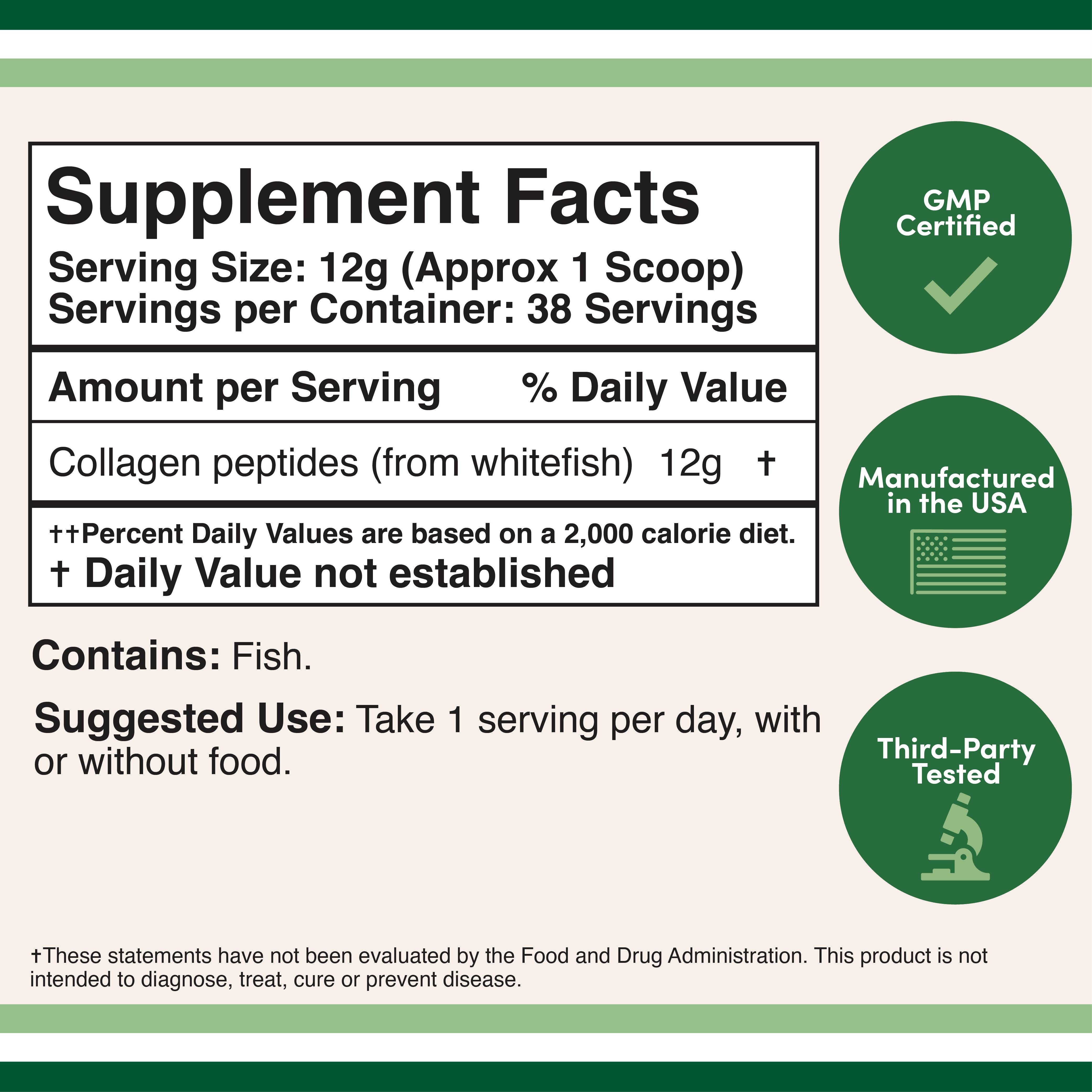 Double Wood Supplements - Wholesale Oral Supplement/Vitamin - Marine Collagen1