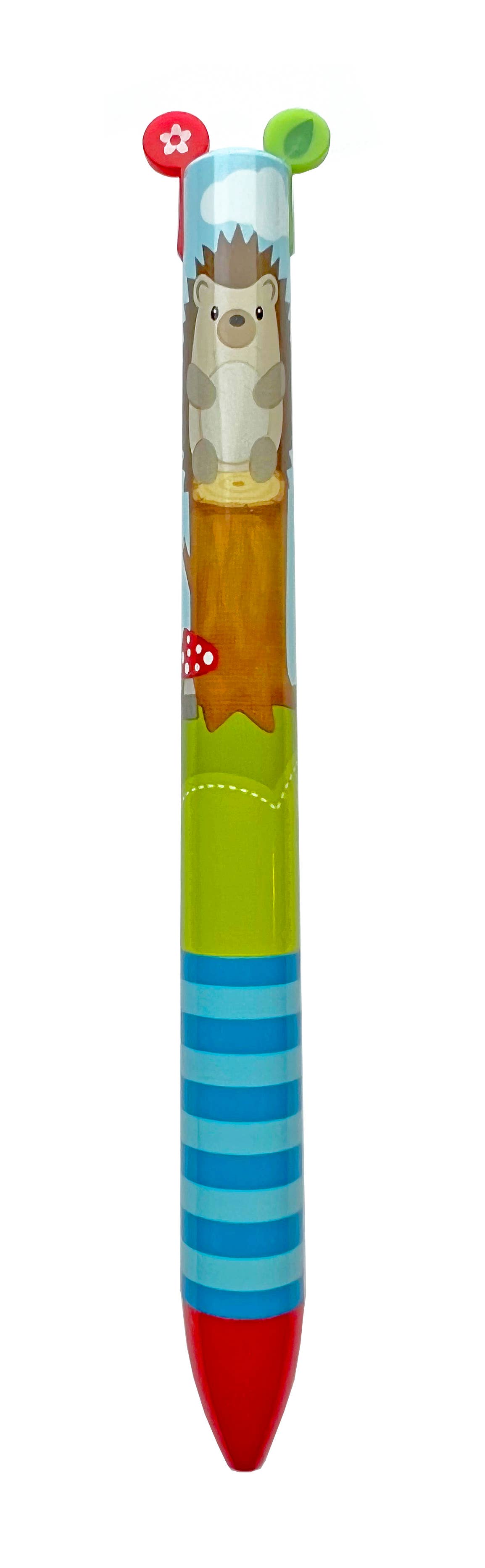 SNIFTY - Wholesale Pen - TWICE AS NICE WOODLAND 2 COLOR CLICK PEN DISPLAY OF 305