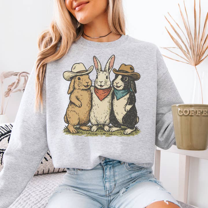 Sudadera "Western Bunnies" para venta al por mayor de Moxie Brands