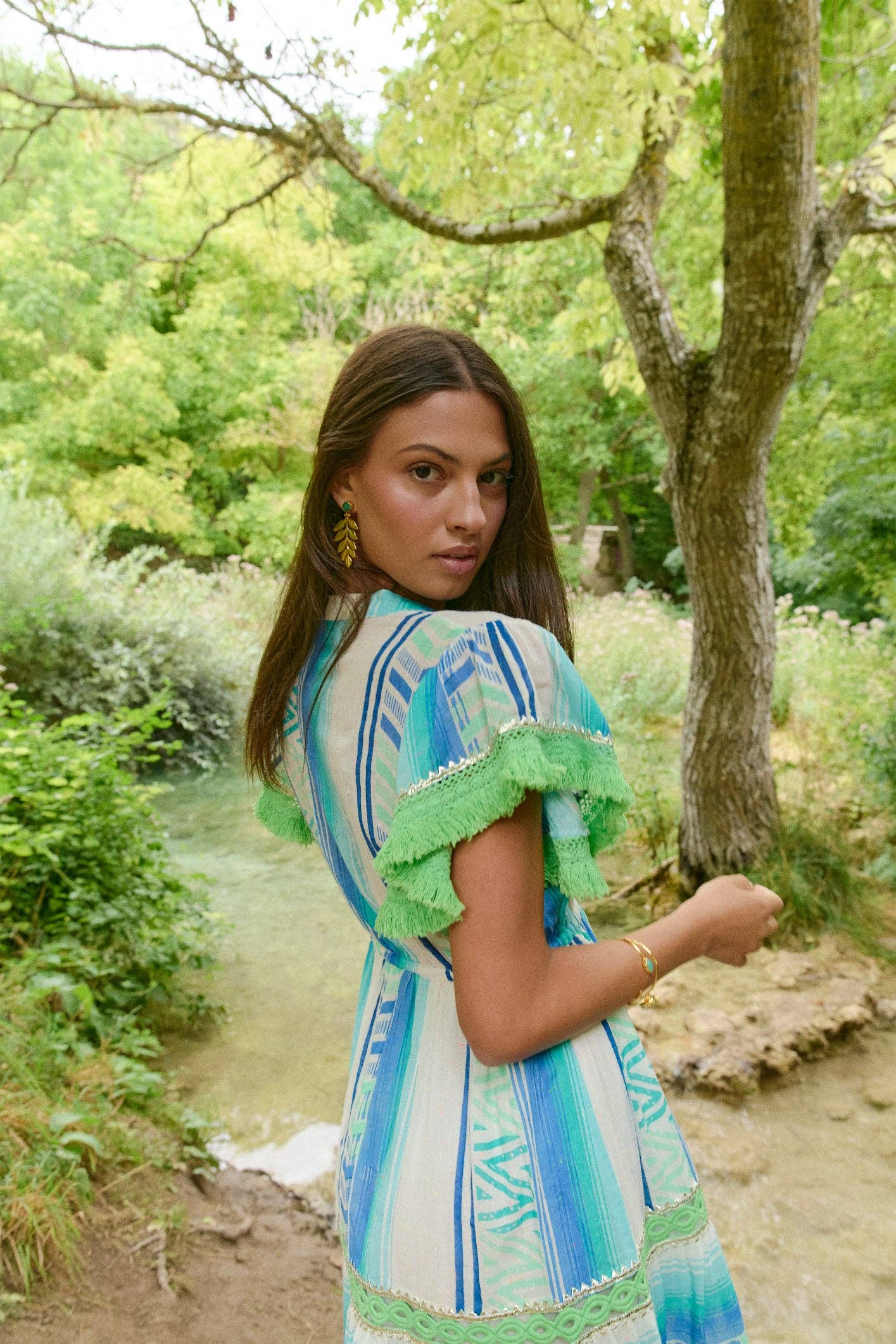 Piti Cuiti - Wholesale Dress - Women's - FRIDA AQUA SHORT DRESS3