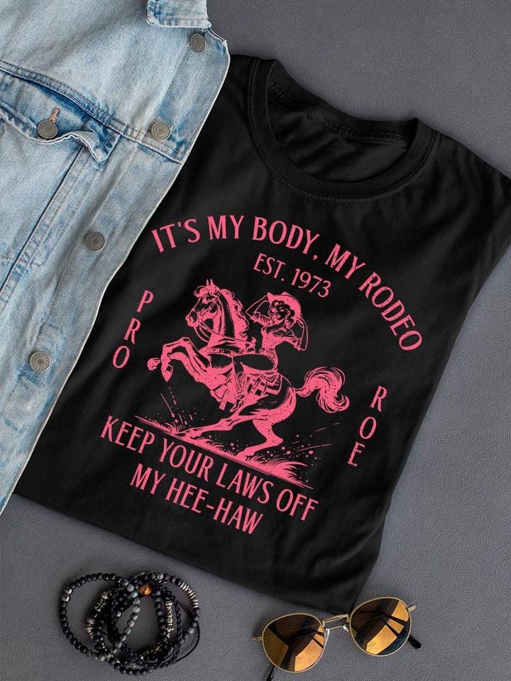 Pro Rights Women's Rodeo Unisex Tee for wholesale by Swift Retail