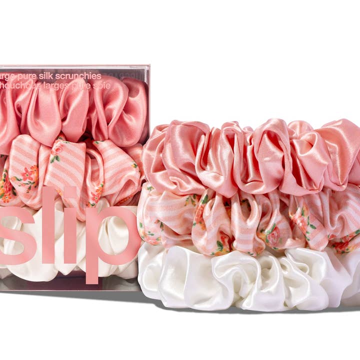 Petal Large Scrunchies for wholesale by Slip