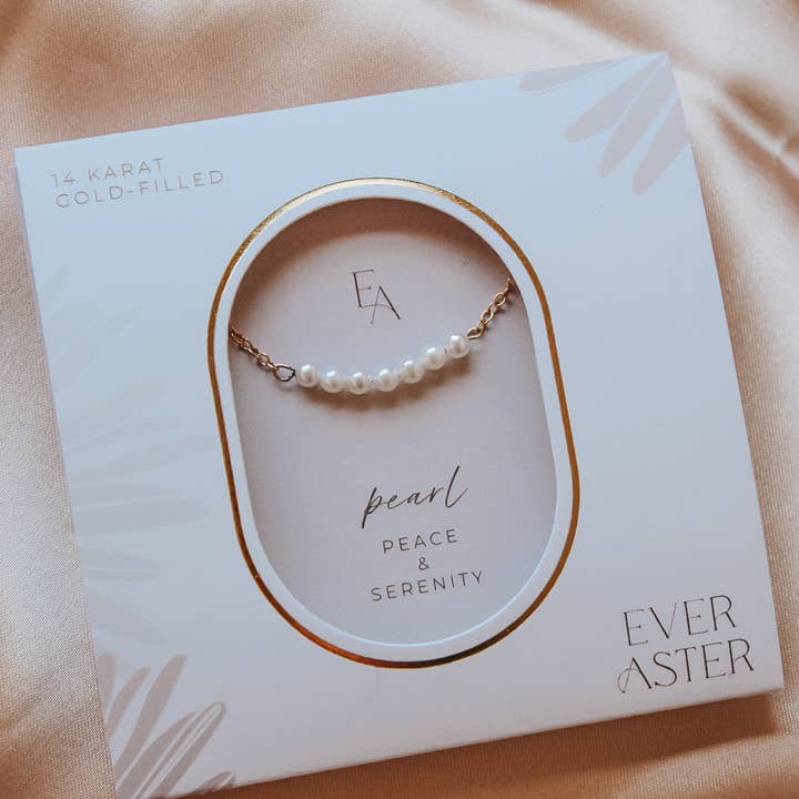 Pearl Serenity Necklace for wholesale by Ever Aster