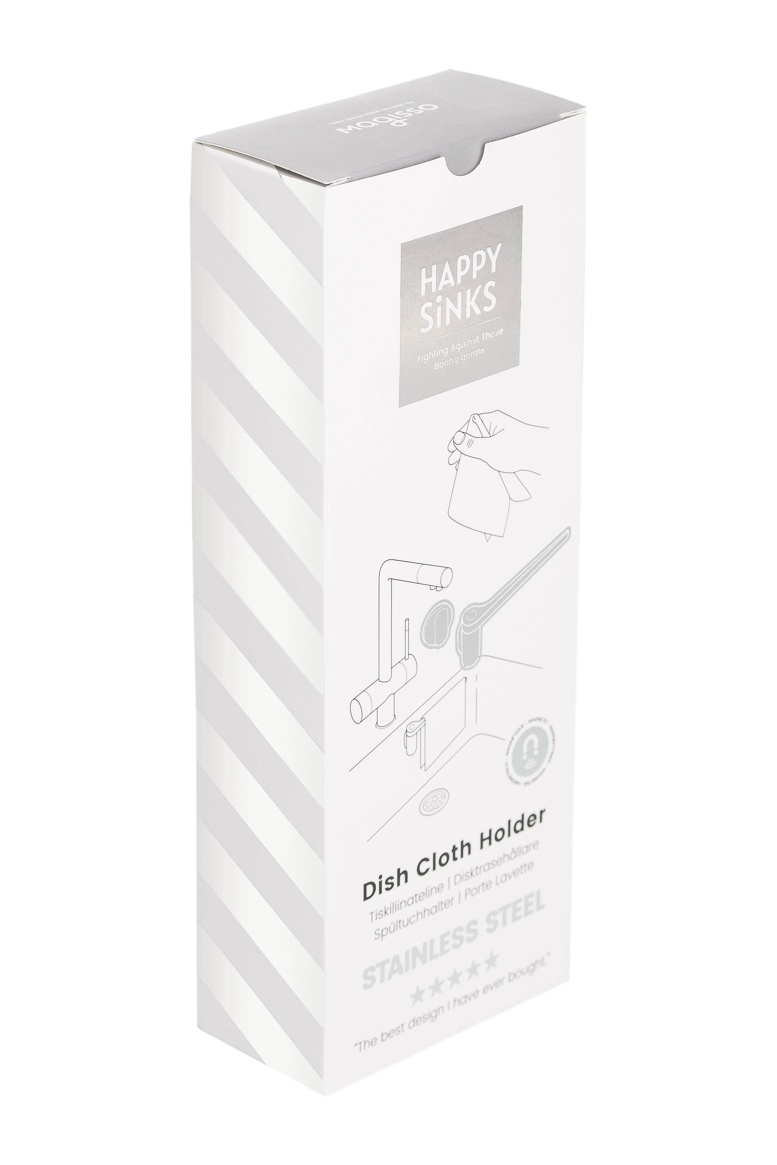 HAPPY SiNKS - Vente Rangements/organisateurs de cuisine - Porte-essuie-vaisselle magnétique en acier2