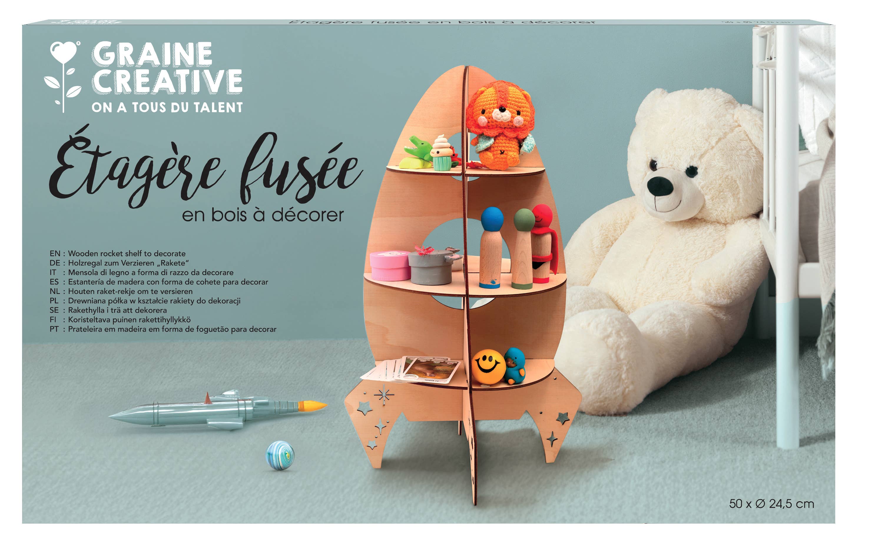 Graine Créative - Wholesale Wood Toy - Kids - ROCKET SHELF4