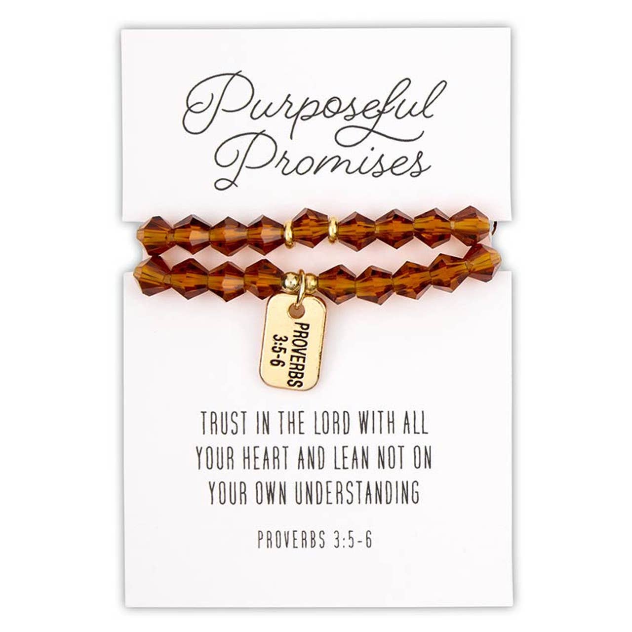 Faithworks by Creative Brands - Wholesale Beaded Bracelet - Glass Bead Tagged Bracelet Filled Display10