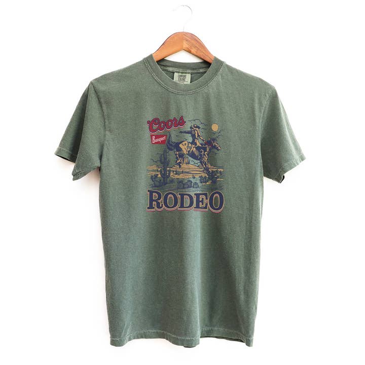 Coors Rodeo T-Shirt for wholesale by Blue Giraffe Inc