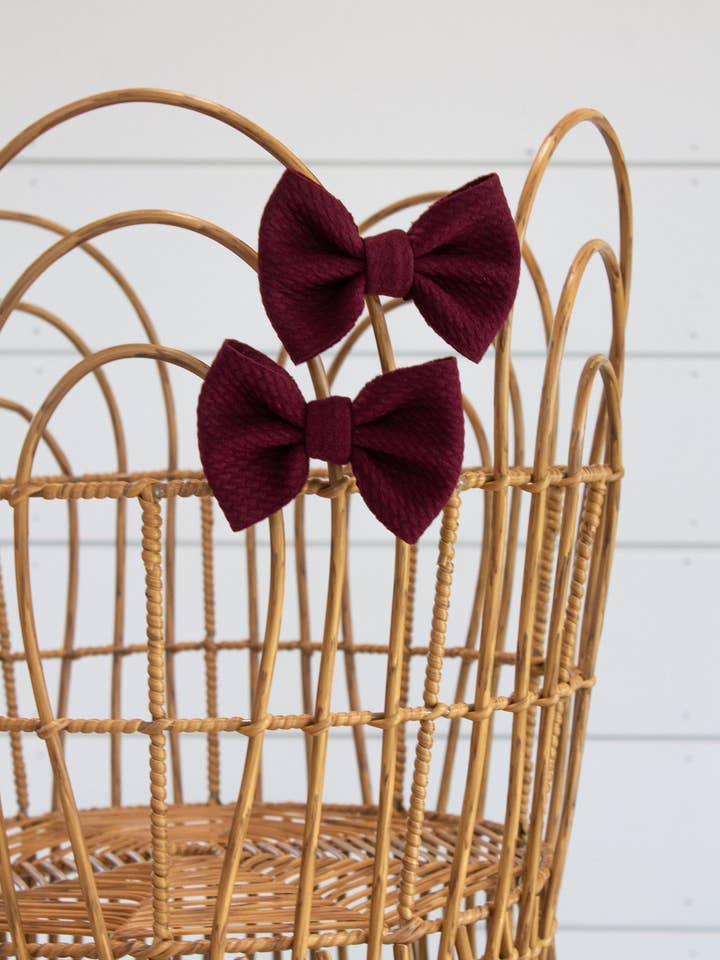 Maroon + Piggie Set for wholesale by The Fancy Nestling