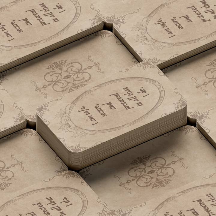 Designs by Deekay Inc. - Wholesale Tarot Cards - Protection & Grounding Affirmations Card Deck2