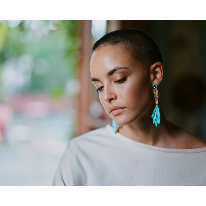 Maria rosua - Wholesale Dangle Earrings - Fish of the Paraná8