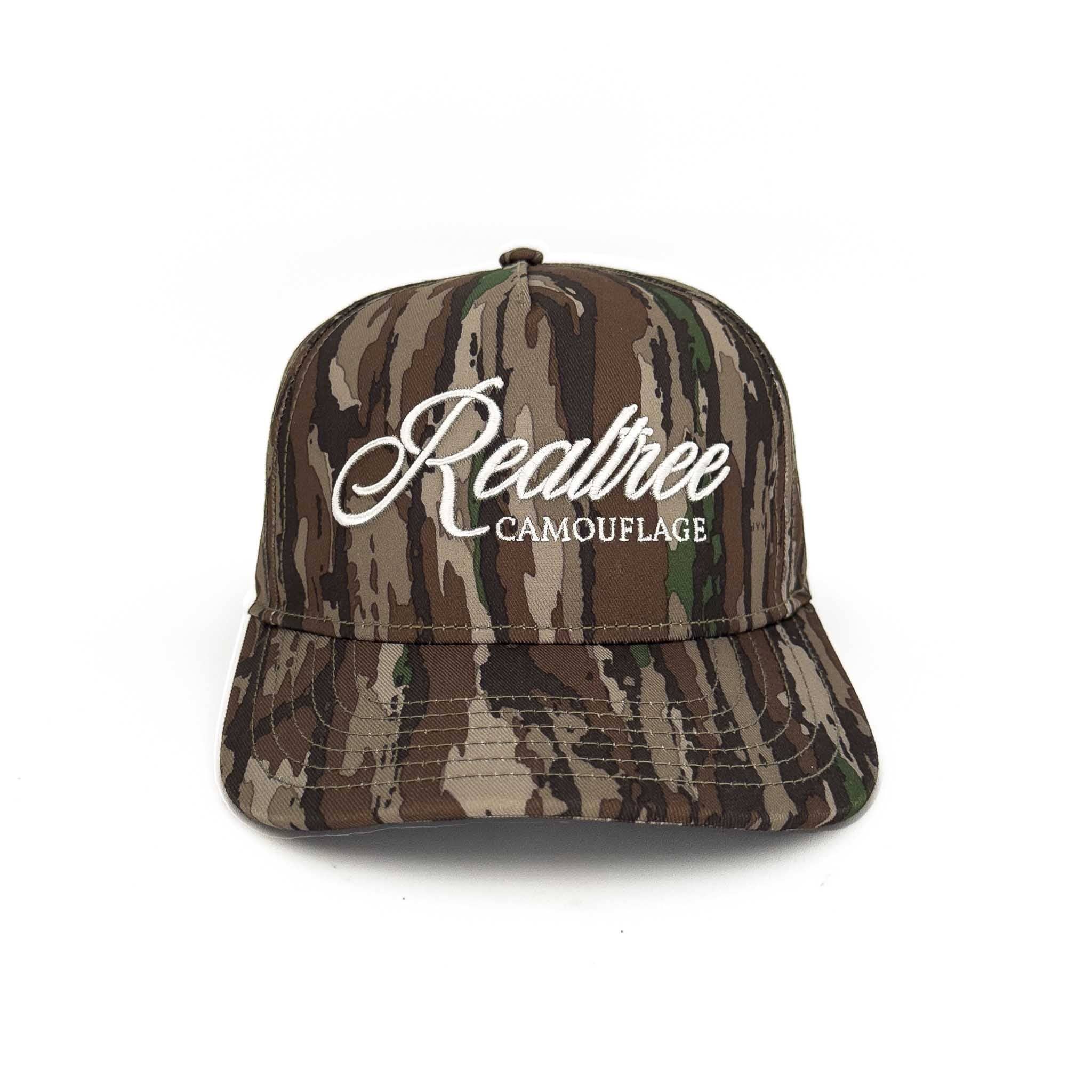 Center Stage Merchandising - Wholesale Baseball Cap - Unisex - Realtree Original Camouflage Script Cap
