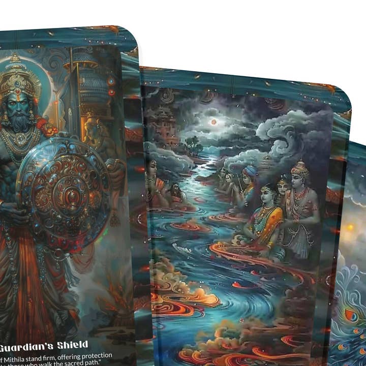 Ibiza Tarot USA - Wholesale Tarot Cards - Oracle of Mithila Kingdom Divine Feminine Wisdom Deck7