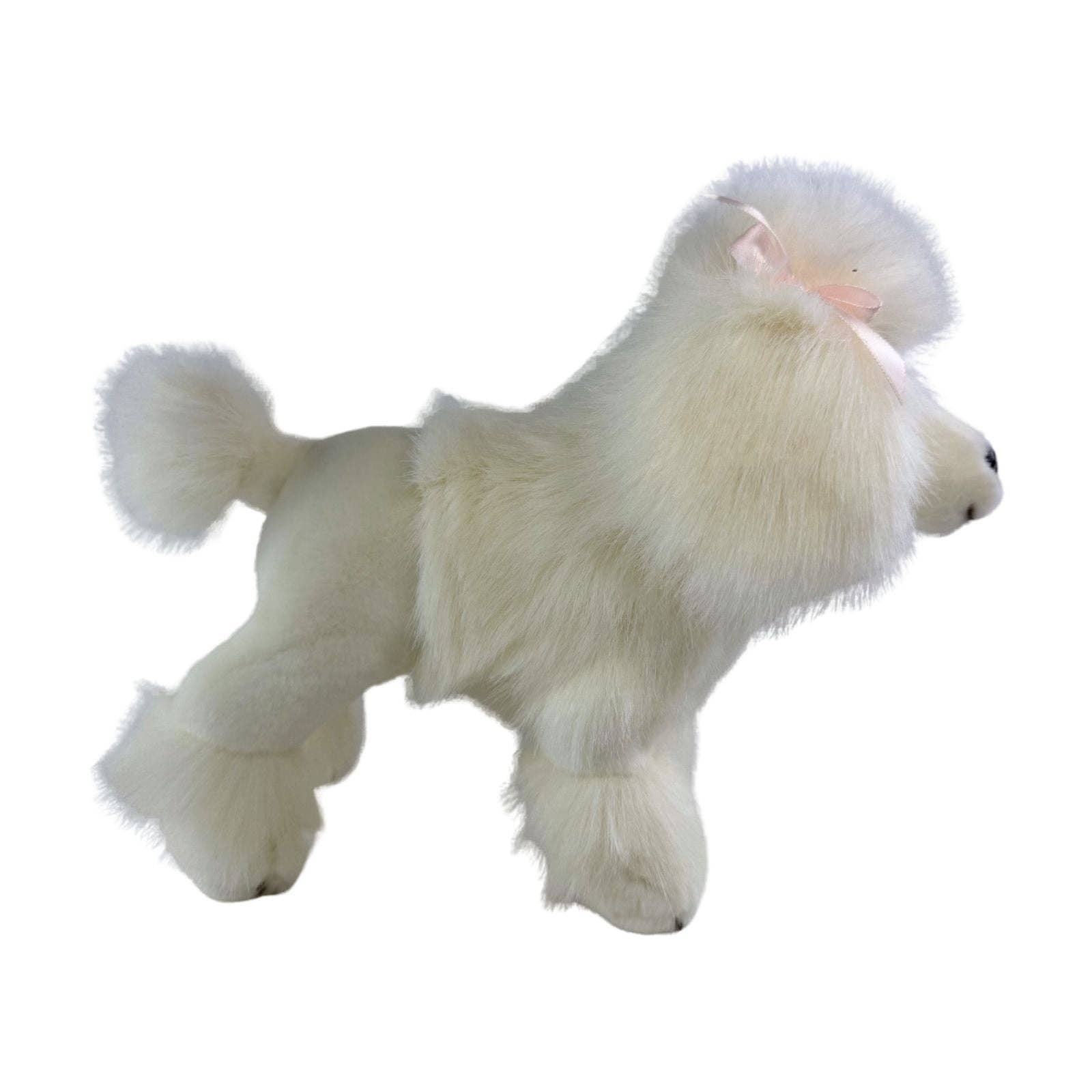 Bocchetta Plush Toys - Vendita all'ingrosso Peluche - Cani - Fifi - Barboncino, bianco - 28 cm in piedi5
