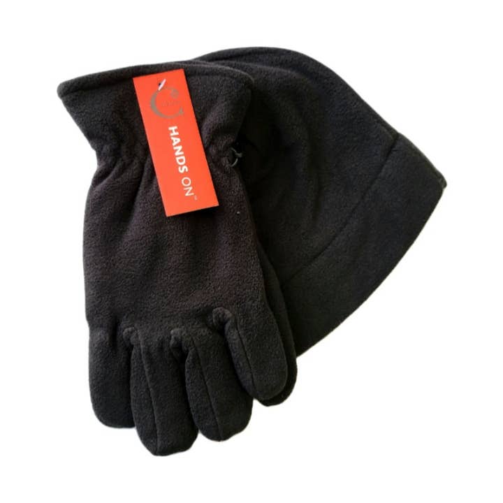 HANDS ON™ Fleece Gloves & Hat Set for wholesale by Hands On