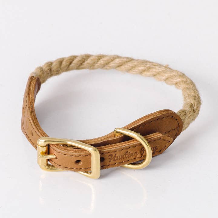 Halsbånd Country Pony i ginger til hunde for engroshandel hos Hunting Pony