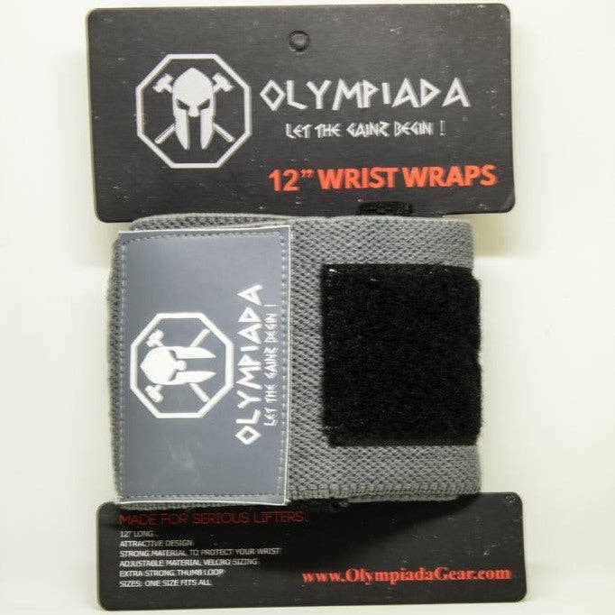 Olympiada Gear - Wholesale Wristband - 12" Finesse Wrist Wraps - "Fit" line - 20 COLOR OPTIONS!2