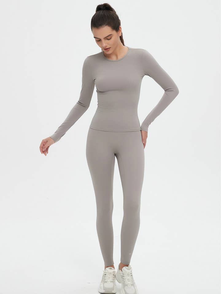 Mantra Active - Wholesale Athletic/Lounge Leggings - Women's - Nikki SoftBalance™ High-Waisted Leggings5