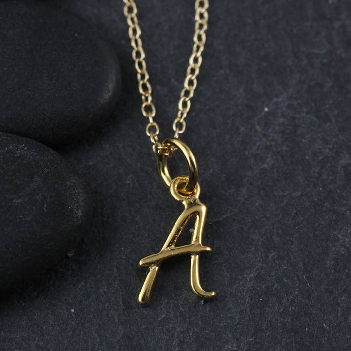 Monogramm-Halskette für den Großhandel von Zina Kao Exclusives