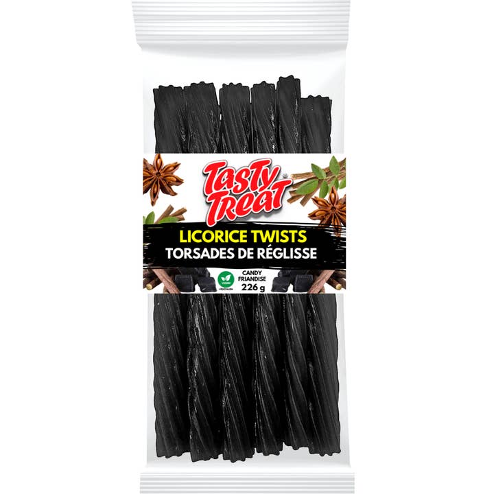 Torsades de réglisse 226g pour la vente par Tasty Treat