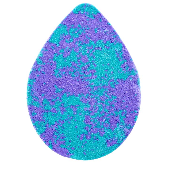 Purple Rain Colour Burst Bath Bomb for wholesale by The Soap Story