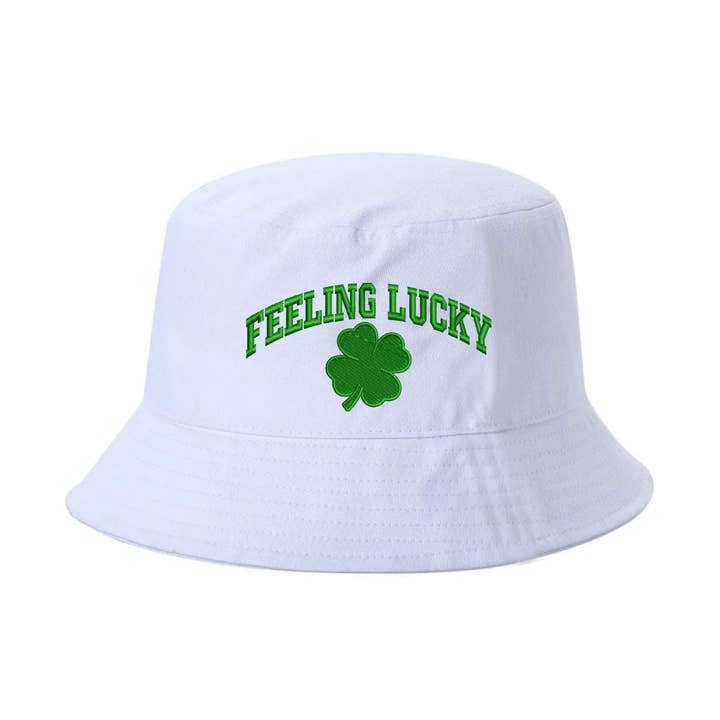 Feeling Lucky Bucket Hat - St Patricks Hats for wholesale by DSY Lifestyle