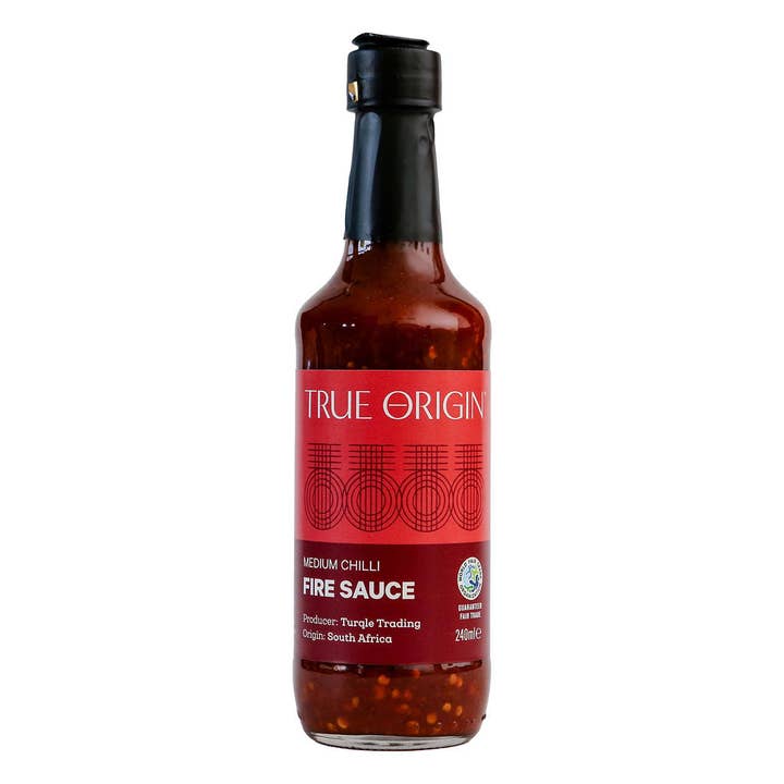 Fire Medium Chilli Sauce (240ml) for wholesale by True Origin Foods