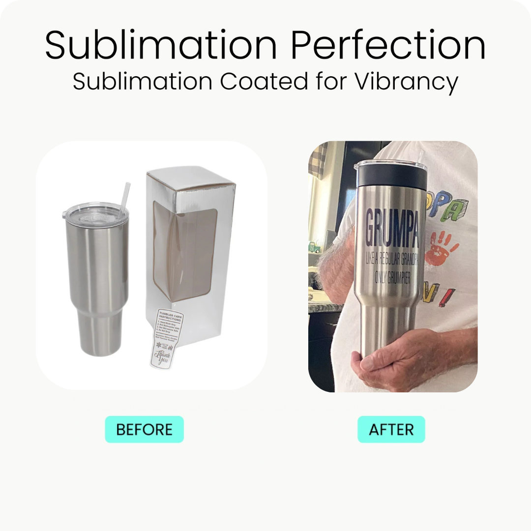 MakerFlo - Wholesale Insulated Mug/Tumbler - 40oz Stainless Steel Tumbler7