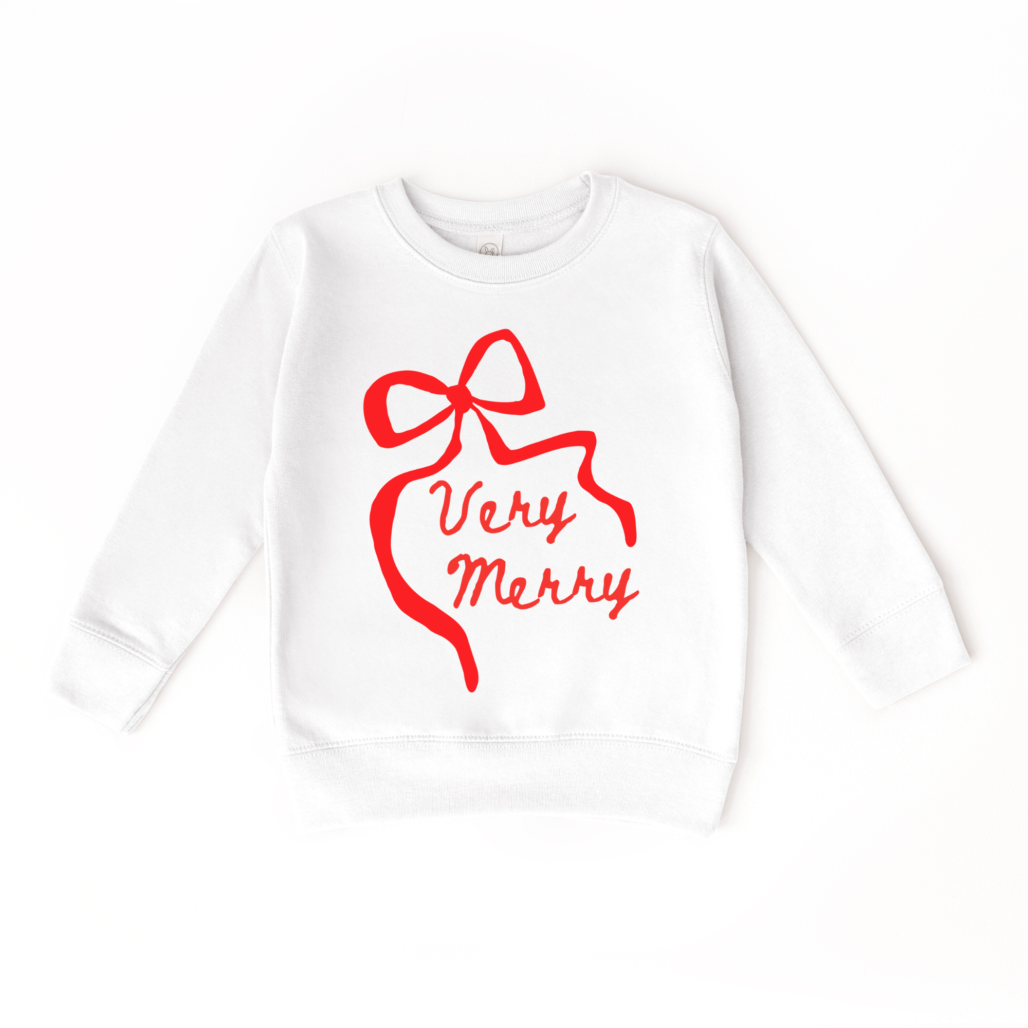 Benny & Ray Apparel - Wholesale Sweatshirt - Kids - Very Merry Coquette Bow Merry Christmas Girl Winter sweater8
