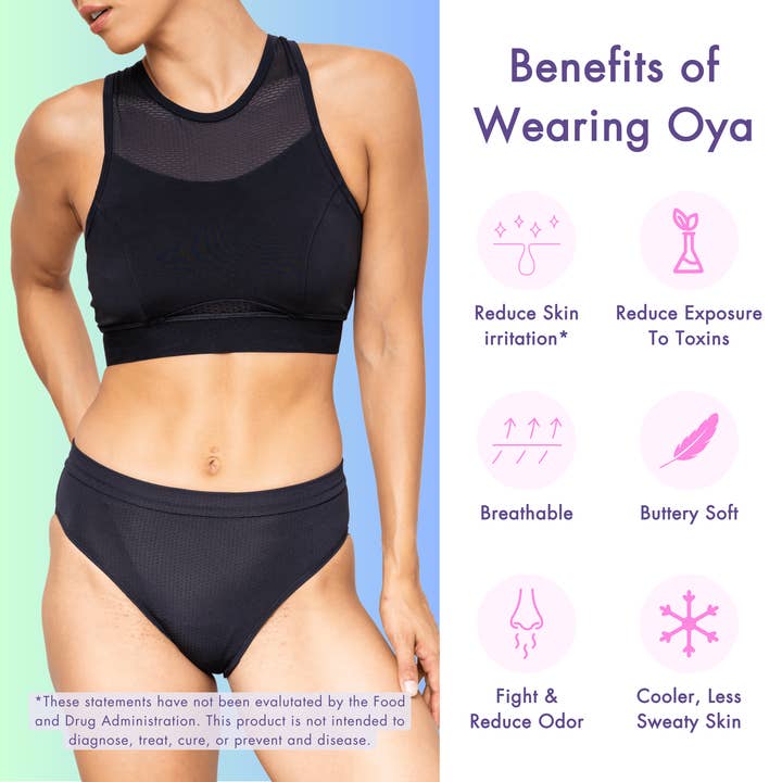 Oya Femtech Apparel - Wholesale Sports Bra - Women's - Cooling Compression Bra - Sensitive Skin2