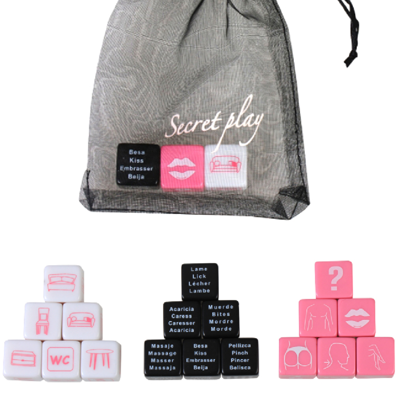 Lingerie Harness Boutique di DeGioannis Samuele - Wholesale Sex Toy - SECRETPLAY - GAME 3 DICE (ES/PT/EN/FR)0