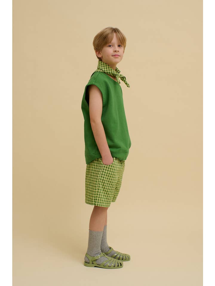 Grøn TERNEDE SHORTS for engroshandel på Faire2