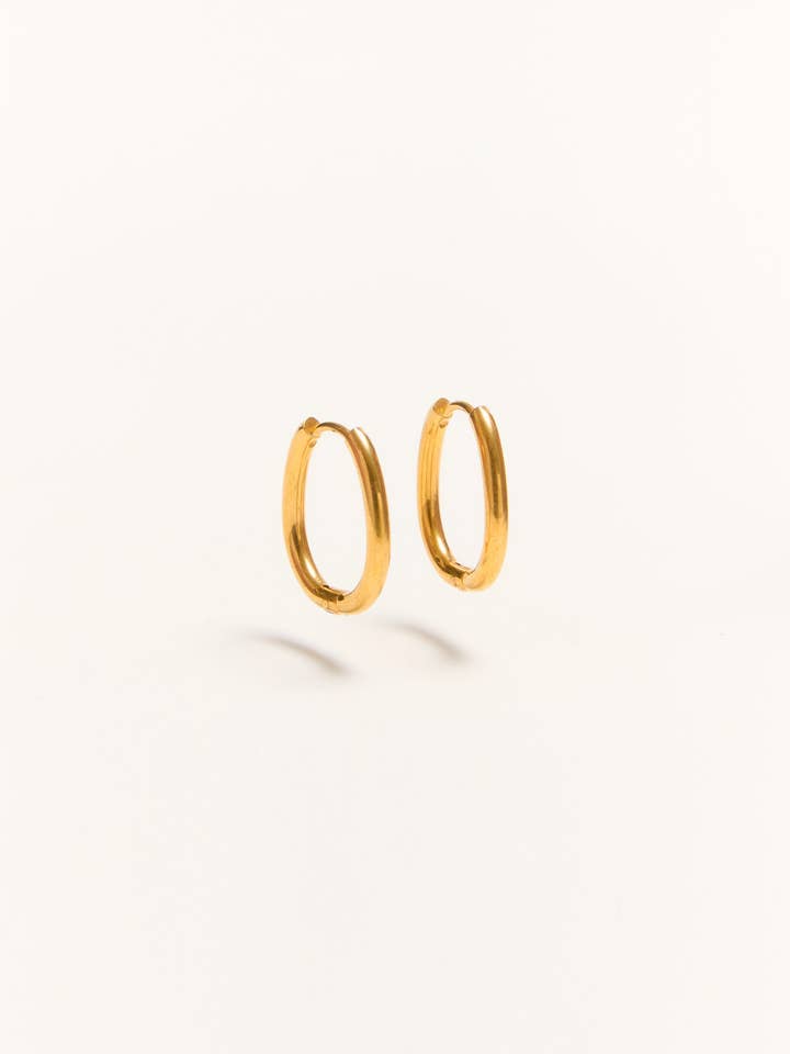Valentina - Non-tarnishing Hoop Earrings for wholesale by Palas